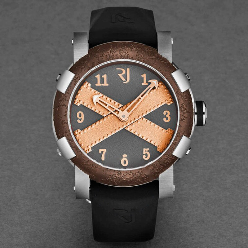 Relógio Titanic A La Grande Mostrador Cinza 46 mm - Mercado de Luxo - O Maior E-Commerce de Bens, Produtos e Serviços de Luxo do Brasil.