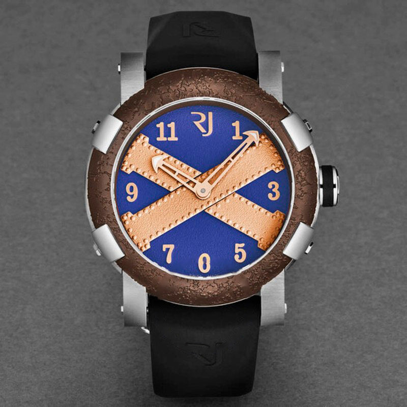 Relógio Titanic A La Grande Mostrador Azul 46 mm - Mercado de Luxo - O Maior E-Commerce de Bens, Produtos e Serviços de Luxo do Brasil.