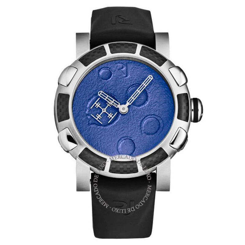 Relógio Moondust Automático Mostrador Azul 46 mm - Mercado de Luxo - O Maior E-Commerce de Bens, Produtos e Serviços de Luxo do Brasil.