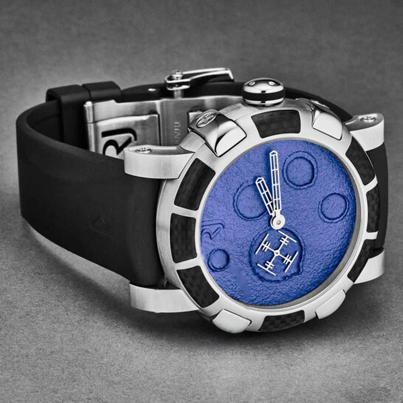 Relógio Moondust Automático Mostrador Azul 46 mm - Mercado de Luxo - O Maior E-Commerce de Bens, Produtos e Serviços de Luxo do Brasil.