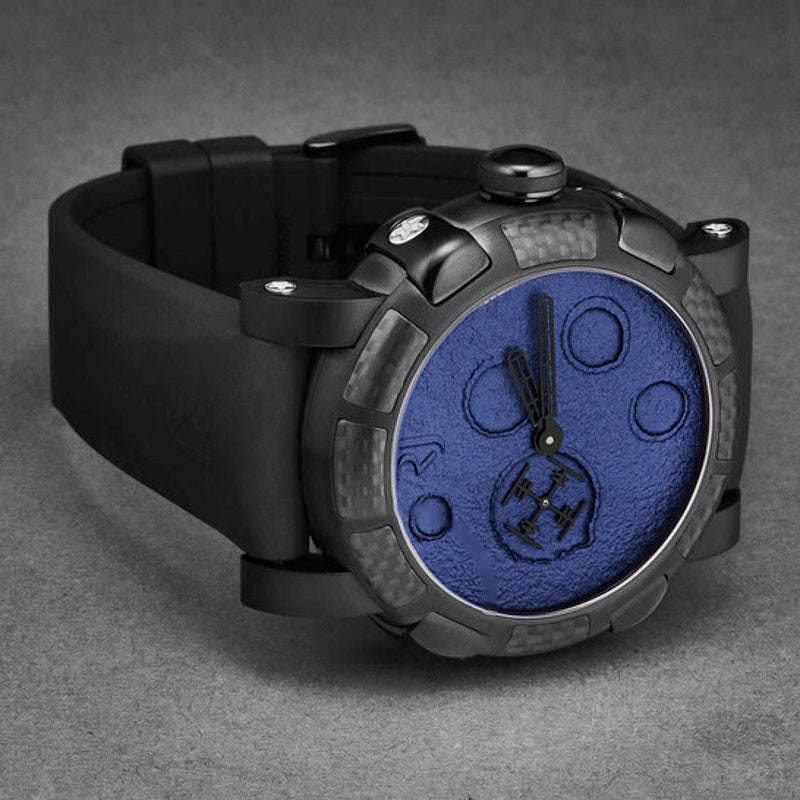 Relógio Moon Dust Automático Mostrador Azul 46 mm - Mercado de Luxo - O Maior E-Commerce de Bens, Produtos e Serviços de Luxo do Brasil.