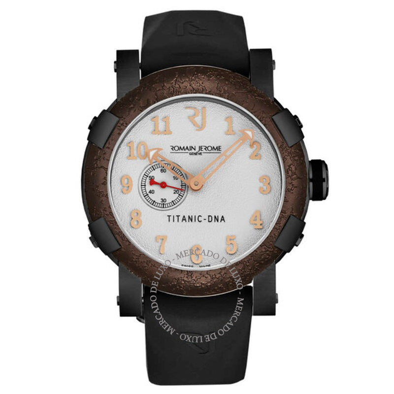 Relógio Titanic Automático Mostrador Branco 46 mm - Mercado de Luxo - O Maior E-Commerce de Bens, Produtos e Serviços de Luxo do Brasil.