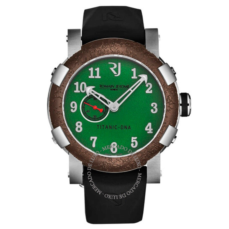 Relógio Titanic Automático Mostrador Verde 46 mm - Mercado de Luxo - O Maior E-Commerce de Bens, Produtos e Serviços de Luxo do Brasil.