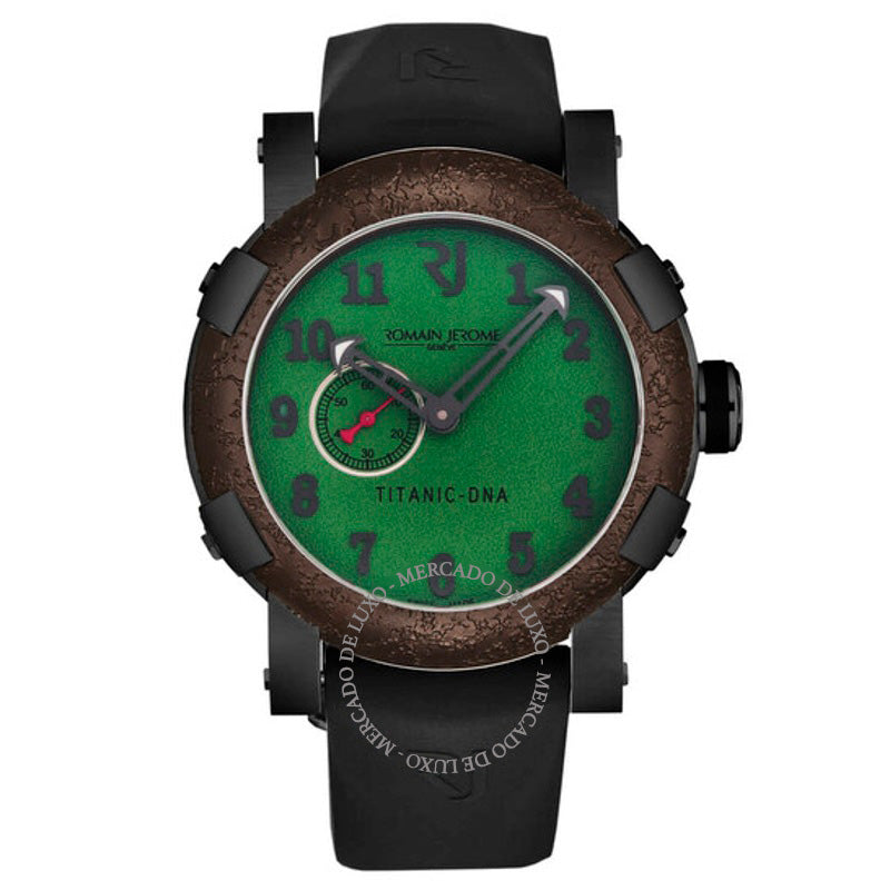 Relógio Titanic Automático Mostrador Verde 46 mm - Mercado de Luxo - O Maior E-Commerce de Bens, Produtos e Serviços de Luxo do Brasil.