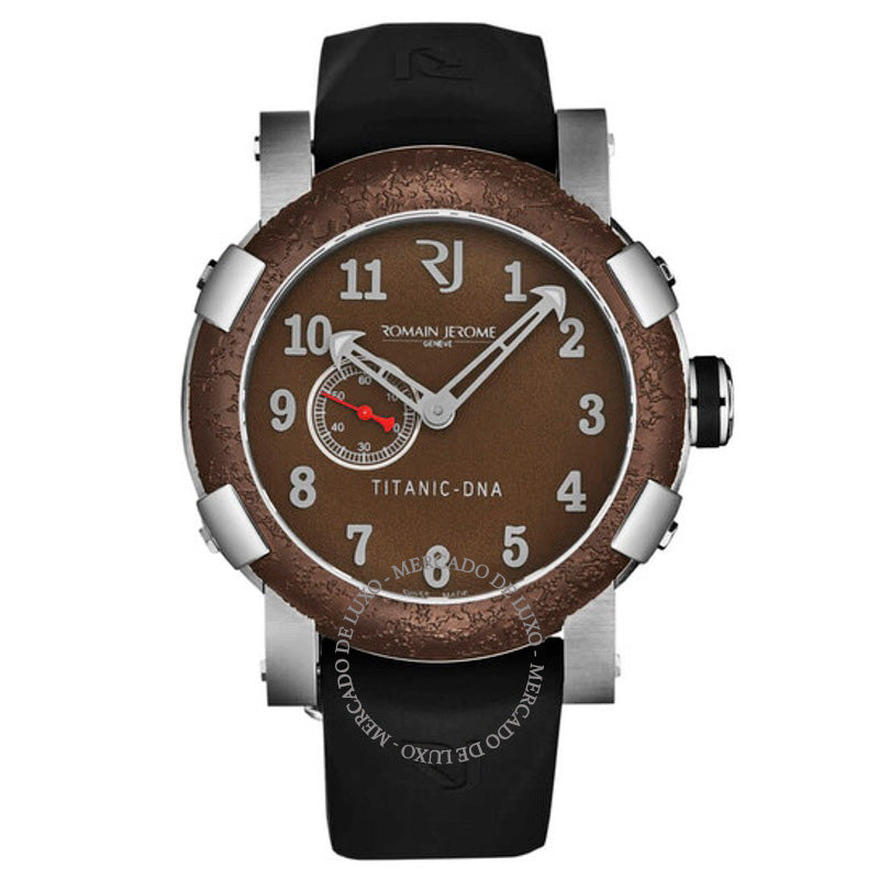 Relógio Titanic Automático Mostrador Marrom 46 mm - Mercado de Luxo - O Maior E-Commerce de Bens, Produtos e Serviços de Luxo do Brasil.