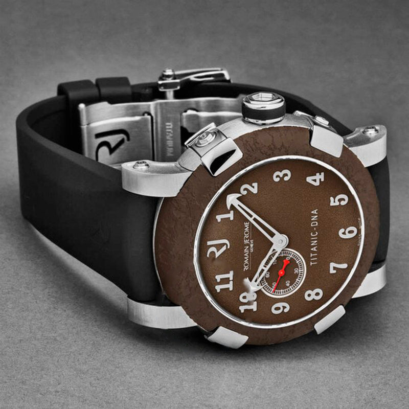 Relógio Titanic Automático Mostrador Marrom 46 mm - Mercado de Luxo - O Maior E-Commerce de Bens, Produtos e Serviços de Luxo do Brasil.