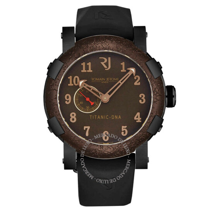 Relógio Titanic Automático Mostrador Marrom 46 mm - Mercado de Luxo - O Maior E-Commerce de Bens, Produtos e Serviços de Luxo do Brasil.