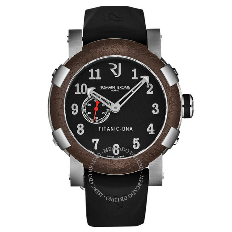 Relógio Titanic Automático Mostrador Preto 46 mm - Mercado de Luxo - O Maior E-Commerce de Bens, Produtos e Serviços de Luxo do Brasil.