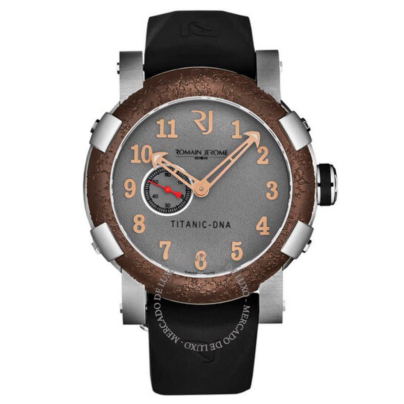 Relógio Titanic Automático Mostrador Cinza 46 mm - Mercado de Luxo - O Maior E-Commerce de Bens, Produtos e Serviços de Luxo do Brasil.