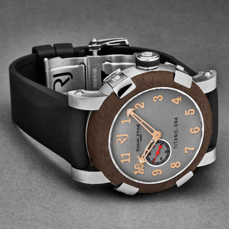 Relógio Titanic Automático Mostrador Cinza 46 mm - Mercado de Luxo - O Maior E-Commerce de Bens, Produtos e Serviços de Luxo do Brasil.