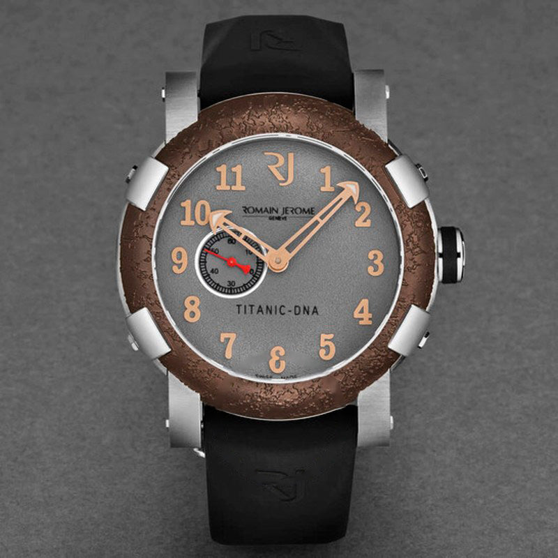 Relógio Titanic Automático Mostrador Cinza 46 mm - Mercado de Luxo - O Maior E-Commerce de Bens, Produtos e Serviços de Luxo do Brasil.