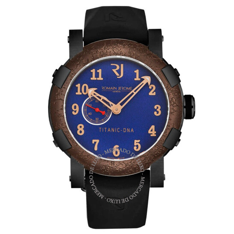 Relógio Titanic Automático Mostrador Azul 46 mm - Mercado de Luxo - O Maior E-Commerce de Bens, Produtos e Serviços de Luxo do Brasil.