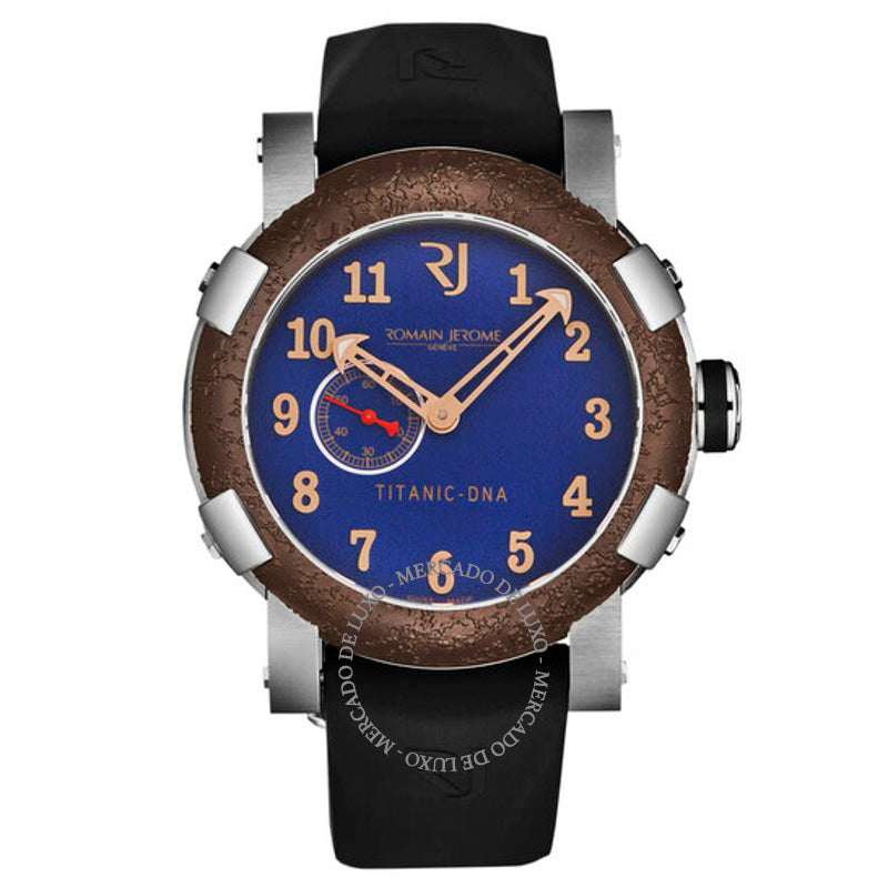 Relógio Titanic Automático Mostrador Azul 46 mm - Mercado de Luxo - O Maior E-Commerce de Bens, Produtos e Serviços de Luxo do Brasil.