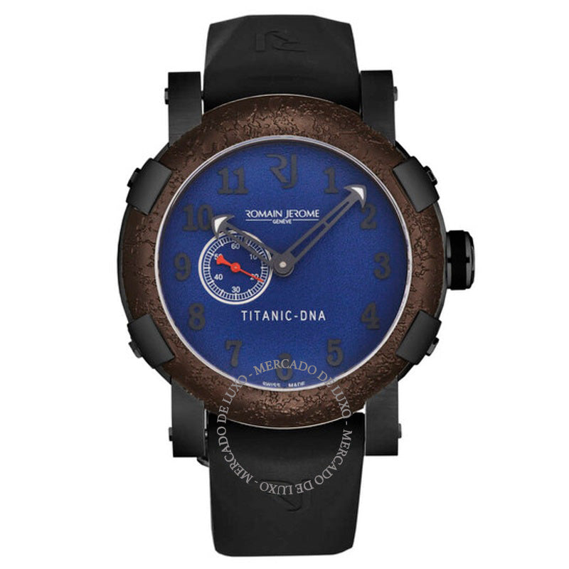 Relógio Titanic Automático Mostrador Azul 46 mm - Mercado de Luxo - O Maior E-Commerce de Bens, Produtos e Serviços de Luxo do Brasil.