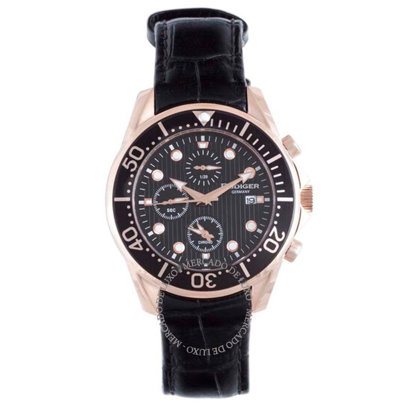 Relógio Cronógrafo Chemnitz Mostrador Preto 42 mm - Mercado de Luxo - O Maior E-Commerce de Bens, Produtos e Serviços de Luxo do Brasil.