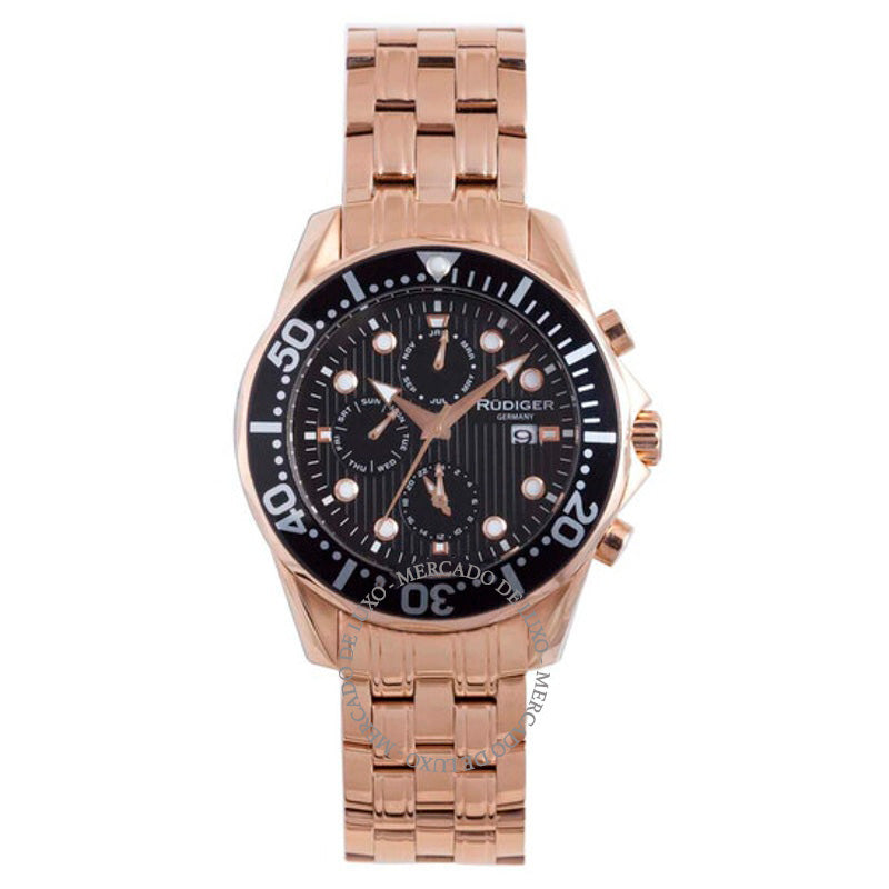 Relógio Cronógrafo Chemnitz Mostrador Preto 42 mm - Mercado de Luxo - O Maior E-Commerce de Bens, Produtos e Serviços de Luxo do Brasil.