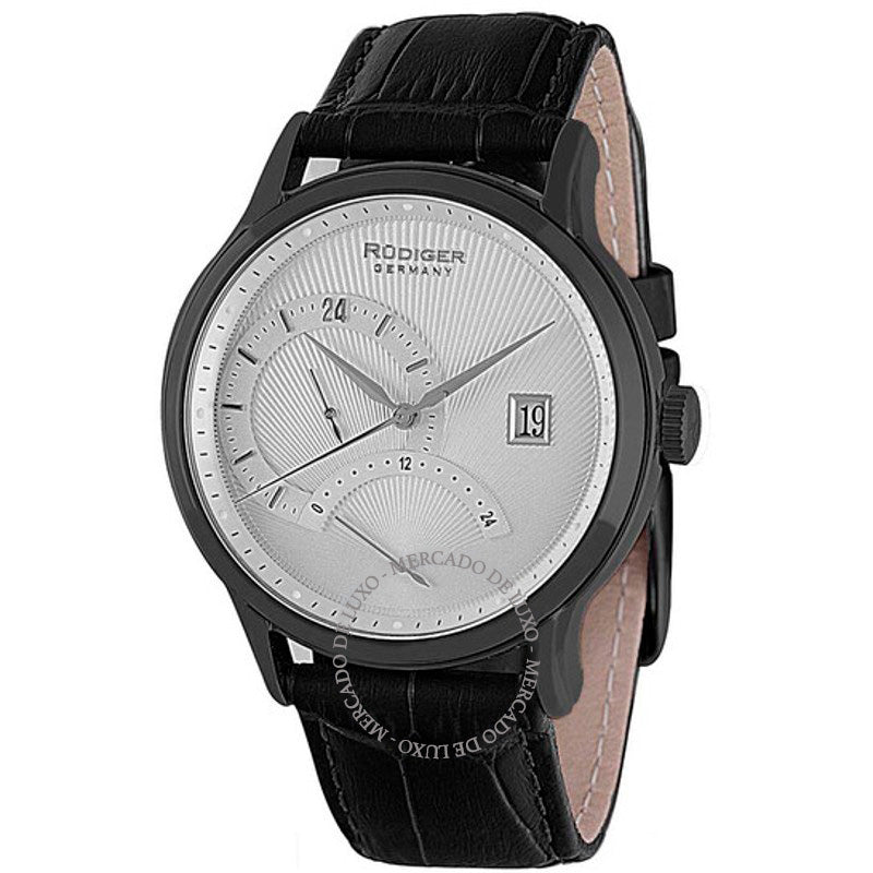 Relógio Mostrador prateado de Aachen 42 mm - Mercado de Luxo - O Maior E-Commerce de Bens, Produtos e Serviços de Luxo do Brasil.
