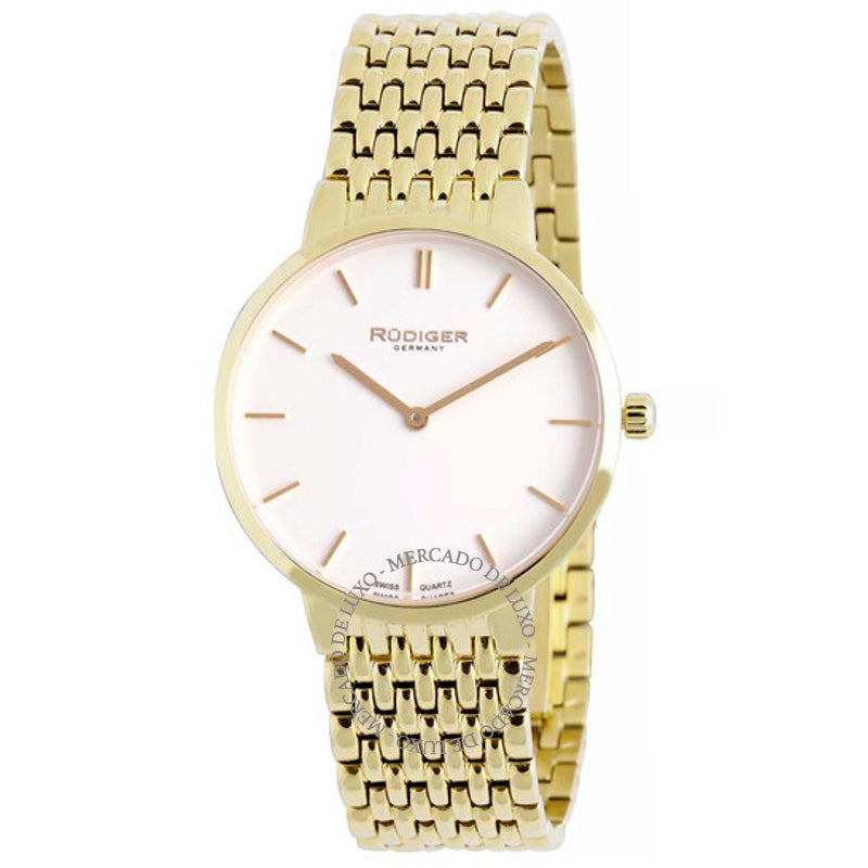 Relógio Kassel Mostrador Branco 36 mm - Mercado de Luxo - O Maior E-Commerce de Bens, Produtos e Serviços de Luxo do Brasil.