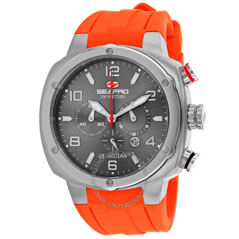Relógio Guardian Chronograph Quartzo Mostrador Cinza 44 mm - Mercado de Luxo - O Maior E-Commerce de Bens, Produtos e Serviços de Luxo do Brasil.