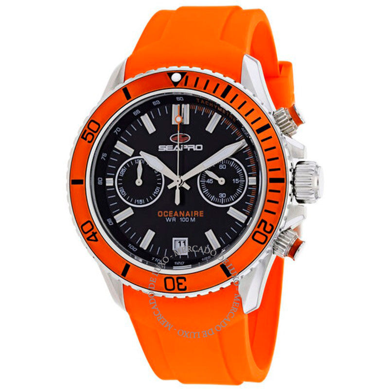 Relógio Thrash Chronograph Quartz Mostrador Preto 45 mm - Mercado de Luxo - O Maior E-Commerce de Bens, Produtos e Serviços de Luxo do Brasil.
