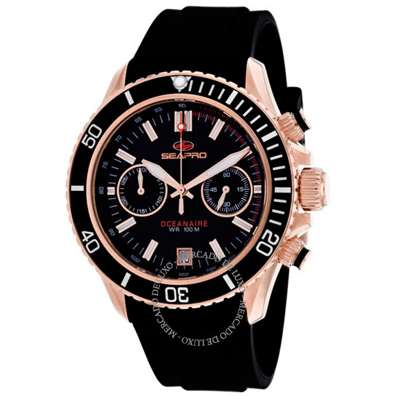 Relógio Thrash Chronograph Quartz Mostrador Preto 45 mm - Mercado de Luxo - O Maior E-Commerce de Bens, Produtos e Serviços de Luxo do Brasil.