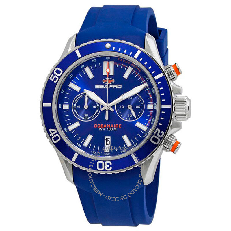 Relógio Thrash Chronograph Quartzo Mostrador Azul 45 mm - Mercado de Luxo - O Maior E-Commerce de Bens, Produtos e Serviços de Luxo do Brasil.