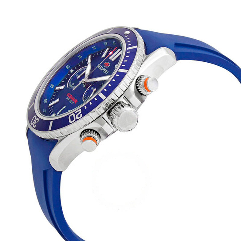 Relógio Thrash Chronograph Quartzo Mostrador Azul 45 mm - Mercado de Luxo - O Maior E-Commerce de Bens, Produtos e Serviços de Luxo do Brasil.