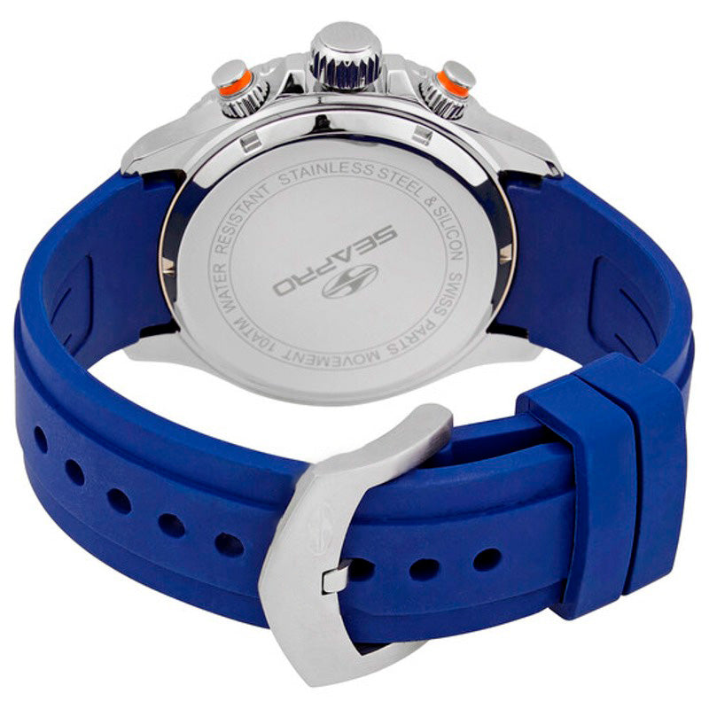 Relógio Thrash Chronograph Quartzo Mostrador Azul 45 mm - Mercado de Luxo - O Maior E-Commerce de Bens, Produtos e Serviços de Luxo do Brasil.