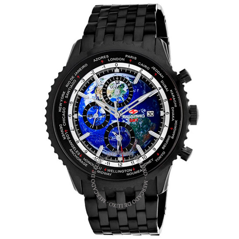 Relógio Meridian World Timer GMT Mostrador Azul  - Mercado de Luxo - O Maior E-Commerce de Bens, Produtos e Serviços de Luxo do Brasil.