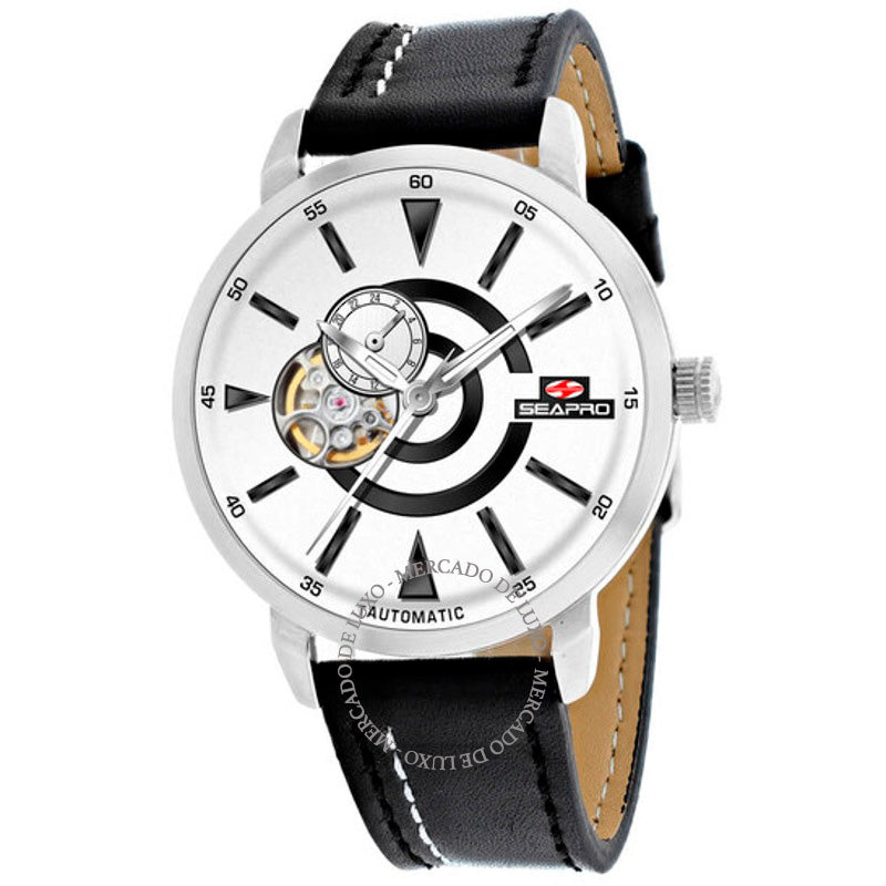 Relógio Elíptico Automático Mostrador Branco 42 mm - Mercado de Luxo - O Maior E-Commerce de Bens, Produtos e Serviços de Luxo do Brasil.