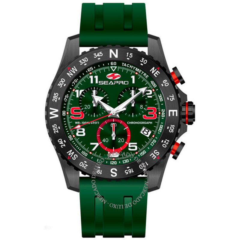 Relógio Mostrador Verde Galante 44 mm - Mercado de Luxo - O Maior E-Commerce de Bens, Produtos e Serviços de Luxo do Brasil.