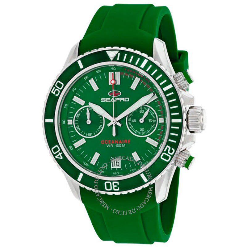 Relógio Mostrador Verde Thrash 45 mm - Mercado de Luxo - O Maior E-Commerce de Bens, Produtos e Serviços de Luxo do Brasil.
