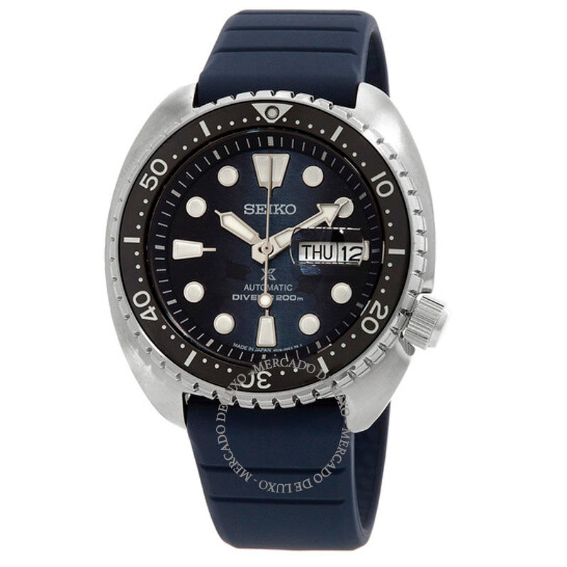 Relógio Prospex Save The Ocean Automático Mostrador Azul 45 mm - Mercado de Luxo - O Maior E-Commerce de Bens, Produtos e Serviços de Luxo do Brasil.