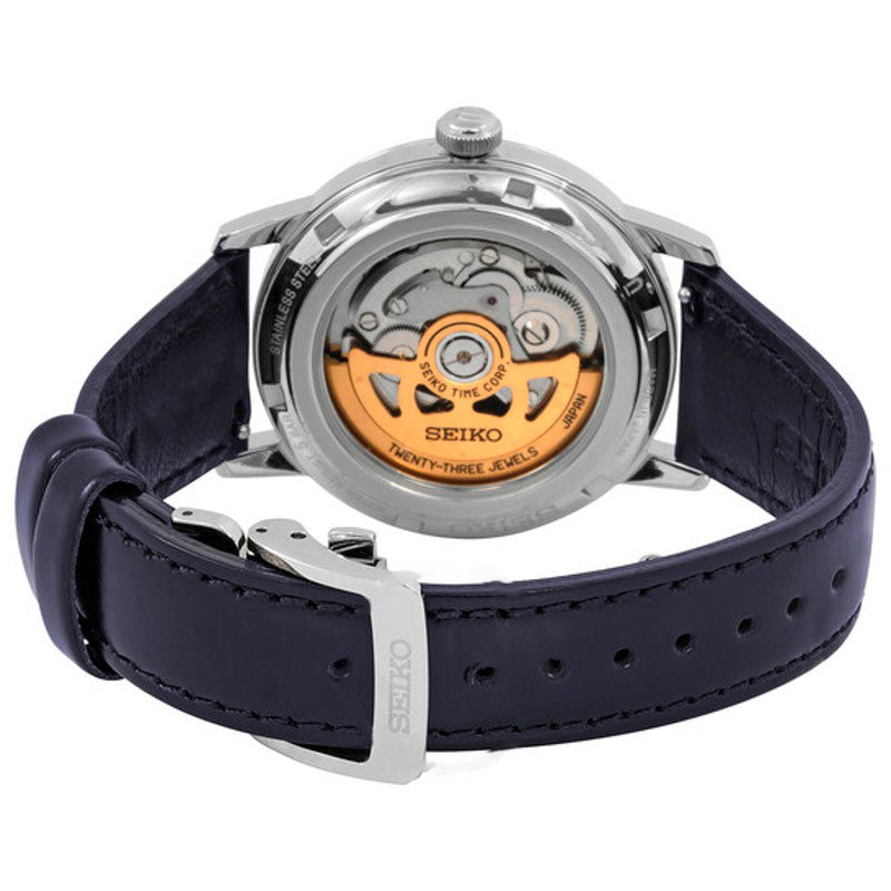 Relógio Presage Cocktail Time Automático Mostrador Azul 38 mm - Mercado de Luxo - O Maior E-Commerce de Bens, Produtos e Serviços de Luxo do Brasil.