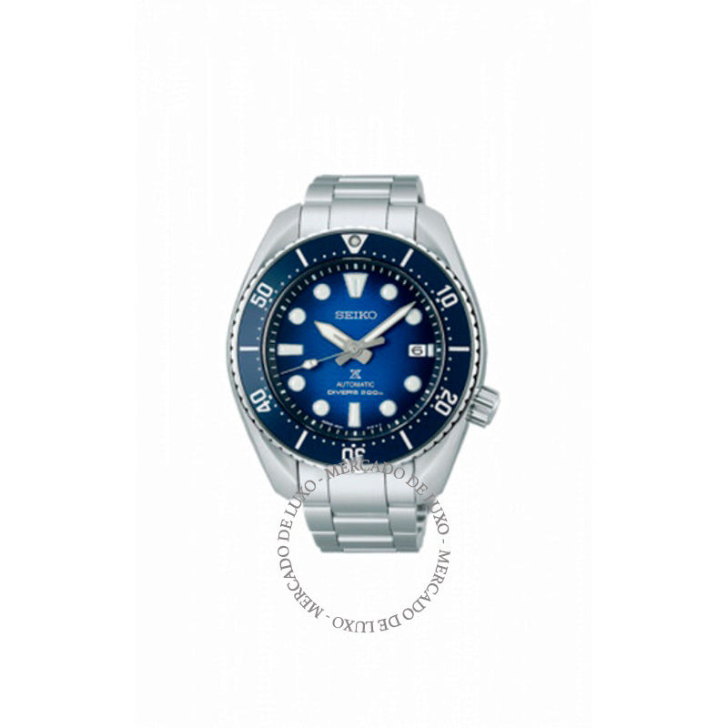 Relógio Seiko Prospex Luxe Automático Mostrador Azul 45 mm - Mercado de Luxo - O Maior E-Commerce de Bens, Produtos e Serviços de Luxo do Brasil.