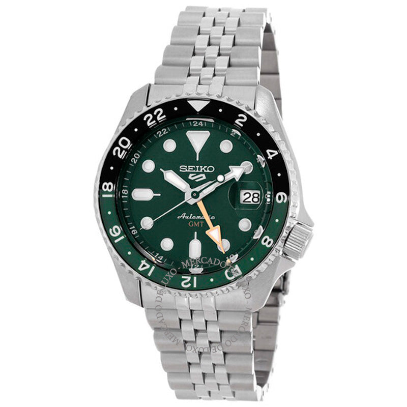 Relógio 5 Sports SKX GMT Automático Mostrador Verde 42 mm - Mercado de Luxo - O Maior E-Commerce de Bens, Produtos e Serviços de Luxo do Brasil.
