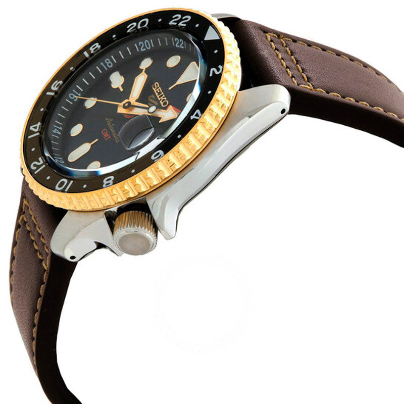 Relógio 5 Sports SKX GMT Automático Mostrador Preto  - Mercado de Luxo - O Maior E-Commerce de Bens, Produtos e Serviços de Luxo do Brasil.