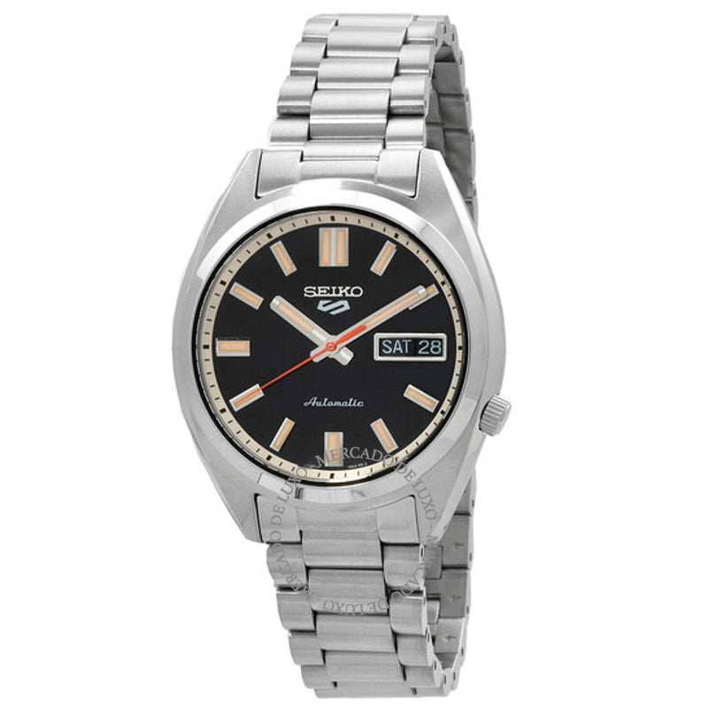 Relógio 5 Sports SNXS Automático Mostrador Preto 37 mm - Mercado de Luxo - O Maior E-Commerce de Bens, Produtos e Serviços de Luxo do Brasil.