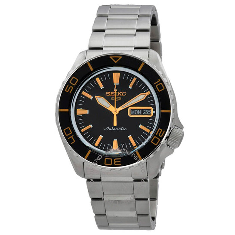 Relógio 5 Sports SKX Automático Mostrador Preto 42 mm - Mercado de Luxo - O Maior E-Commerce de Bens, Produtos e Serviços de Luxo do Brasil.