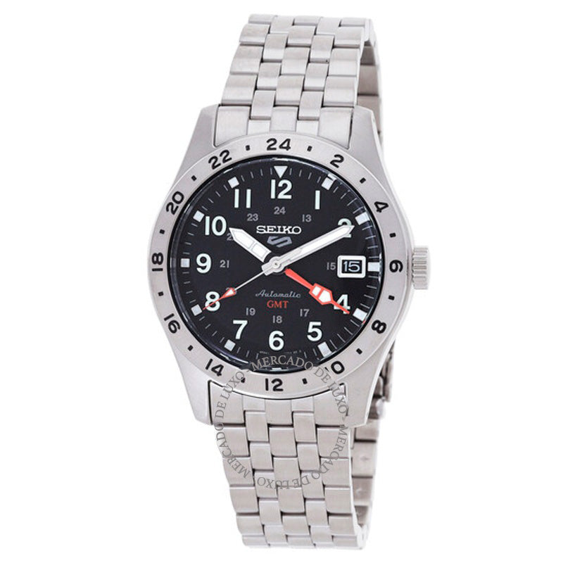 Relógio 5 Sports GMT Automático Mostrador Preto 39 mm - Mercado de Luxo - O Maior E-Commerce de Bens, Produtos e Serviços de Luxo do Brasil.