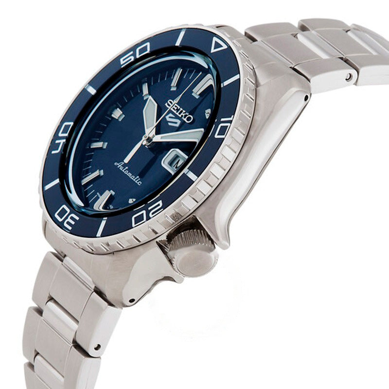 Relógio 5 Sports SKX Automático Mostrador Azul 42 mm - Mercado de Luxo - O Maior E-Commerce de Bens, Produtos e Serviços de Luxo do Brasil.
