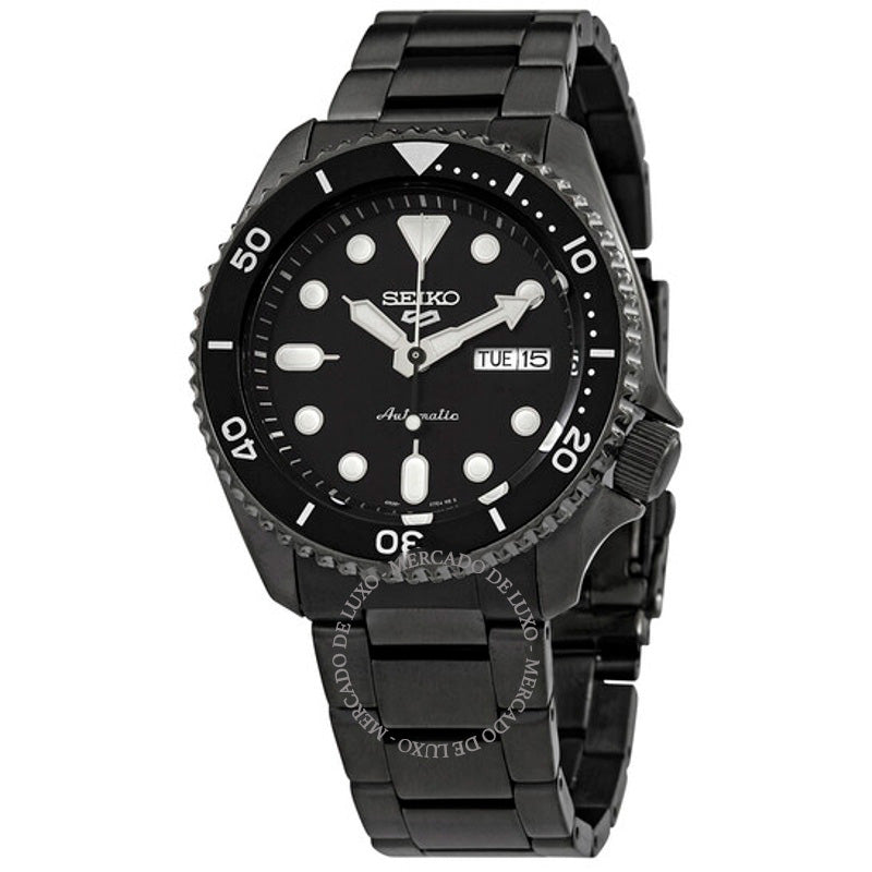 Relógio 5 Esportes Automático Mostrador Preto 42 mm - Mercado de Luxo - O Maior E-Commerce de Bens, Produtos e Serviços de Luxo do Brasil.