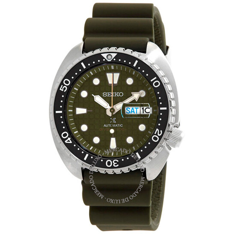 Relógio Prospex Automático Mostrador Verde 45 mm - Mercado de Luxo - O Maior E-Commerce de Bens, Produtos e Serviços de Luxo do Brasil.