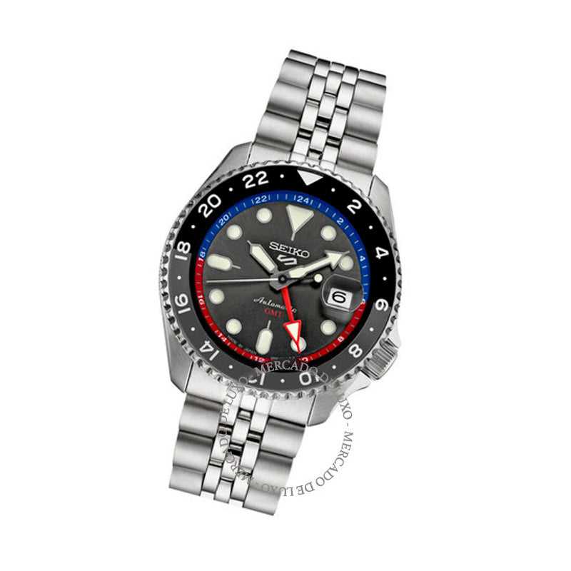 Relógio Mostrador cinza automático 5 GMT 42 mm - Mercado de Luxo - O Maior E-Commerce de Bens, Produtos e Serviços de Luxo do Brasil.