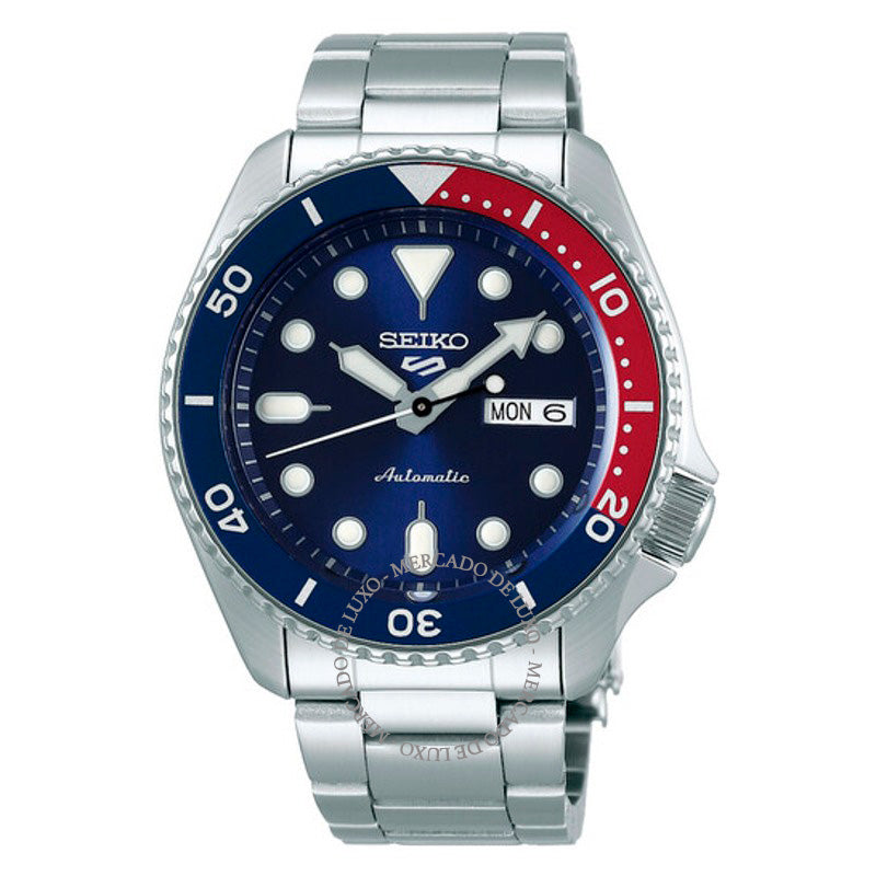 Relógio 5 Mostrador Azul Automático 42 mm - Mercado de Luxo - O Maior E-Commerce de Bens, Produtos e Serviços de Luxo do Brasil.