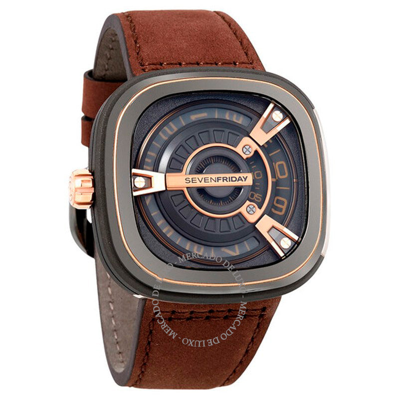 Relógio Seven Friday Série M Automático Mostrador Preto 47 mm - Mercado de Luxo - O Maior E-Commerce de Bens, Produtos e Serviços de Luxo do Brasil.