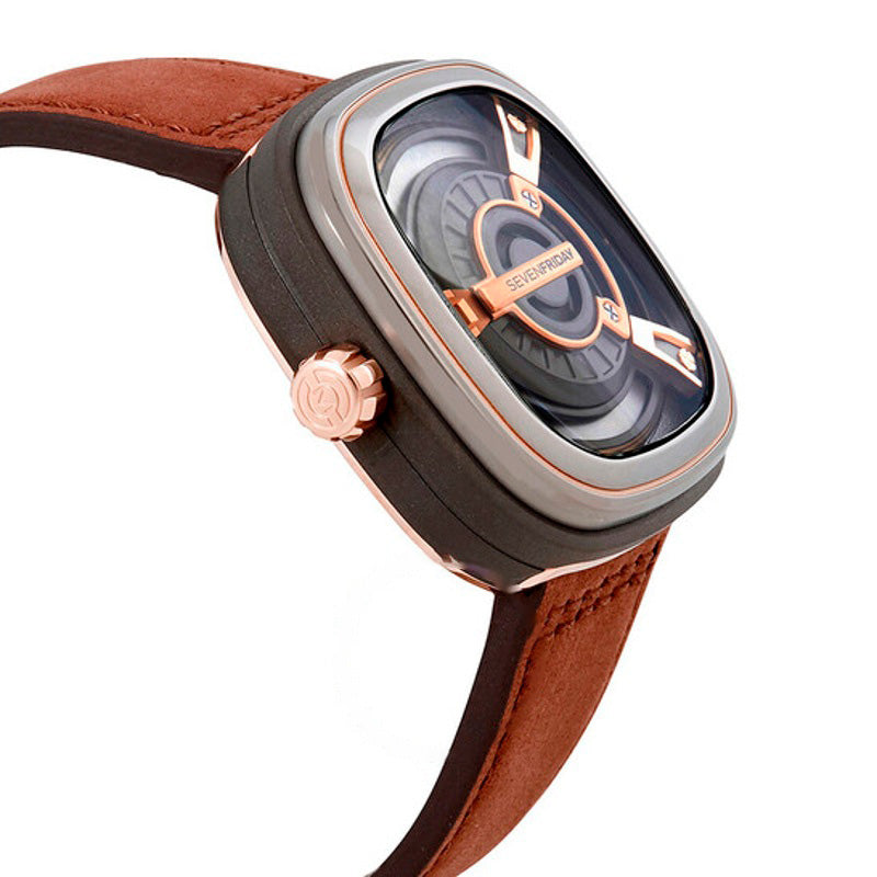Relógio Seven Friday Série M Automático Mostrador Preto 47 mm - Mercado de Luxo - O Maior E-Commerce de Bens, Produtos e Serviços de Luxo do Brasil.