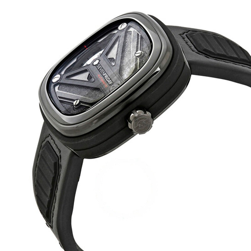 Relógio Mostrador cinza automático da série M 47 mm - Mercado de Luxo - O Maior E-Commerce de Bens, Produtos e Serviços de Luxo do Brasil.