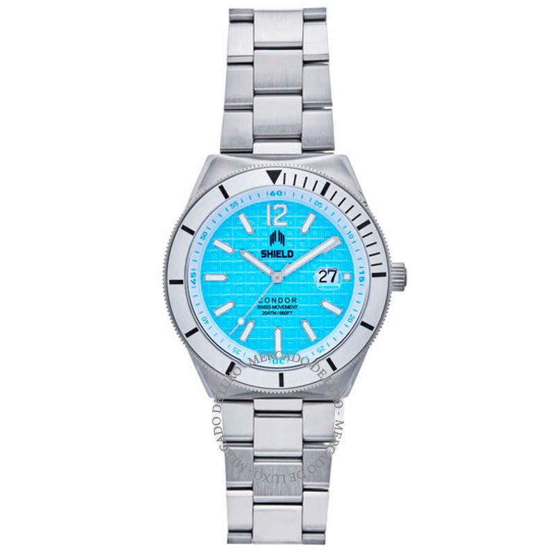Relógio Mostrador Azul Condor 49 mm - Mercado de Luxo - O Maior E-Commerce de Bens, Produtos e Serviços de Luxo do Brasil.