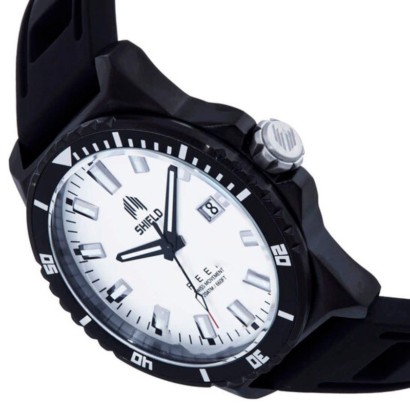 Relógio Mostrador branco Reef 49 mm - Mercado de Luxo - O Maior E-Commerce de Bens, Produtos e Serviços de Luxo do Brasil.
